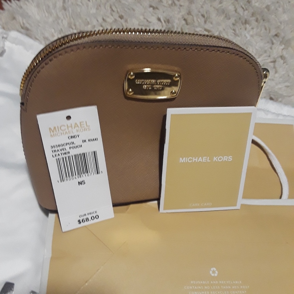 Mk travel pouch